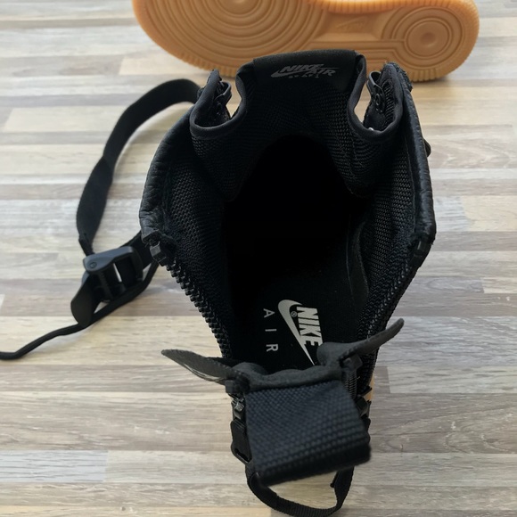 NWT Nike SF AF 1 MID Black-Gum Light Braun WMNS - Picture 5 of 7
